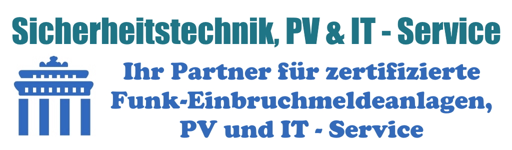 Sicherheitstechnik, PV und IT-Service